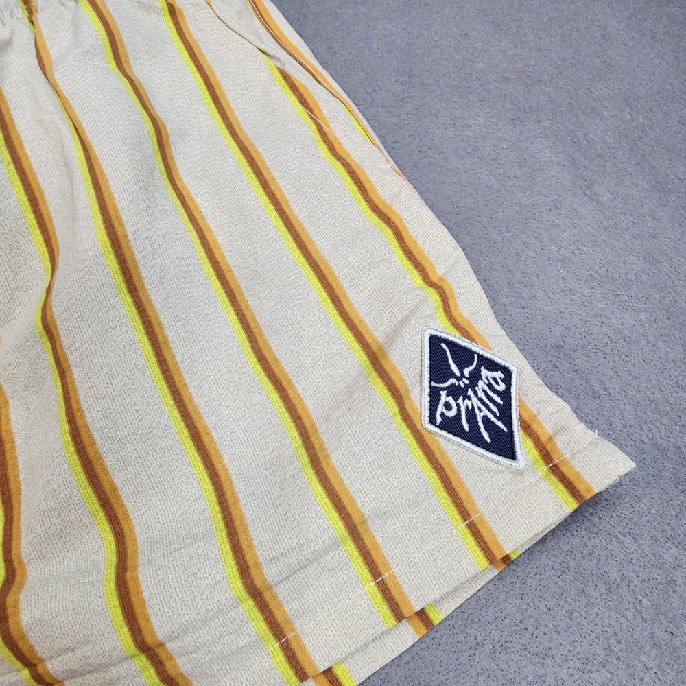 prAna Indio Heritage Short Yarrow Striped Nylon Mens XS 3in Inseam - Picture 3 of 10